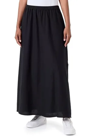 Pieces® PCKLARISA HW Long Skirt BC Gonna, Black, X-Large Donna