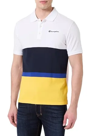 Champion Legacy Retro Sport Polo-Color Block S/S, , L Uomo