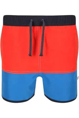 Regatta Pantaloncini da Bagno Sergio Boys in Microfibra Riciclata ad Asciugatura Rapida. Adatto per attività di Nuoto e a Bordo Piscina.