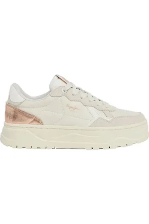Pepe Jeans Kore Sun W, Scarpa da ginnastica Donna, Beige (Bianco Ostrica), 39 EU