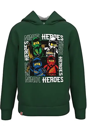 LEGO Wear Ninjago Jungen Kapuzenpullover Hoodie M12010723, Felpa con Cappuccio Unisex - Adulto, , 92