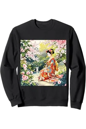 Steampunk Cool Vintage Creations Kimono Fantasy Girl Sakura Felpa