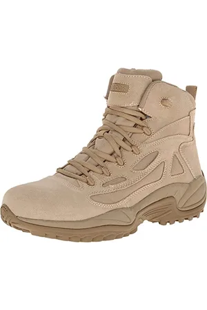 Reebok Risposta Rapid Response-Stivali da Uomo con Cerniera Laterale, Taglia 39, Marrone Chiaro, , 38.5 EU