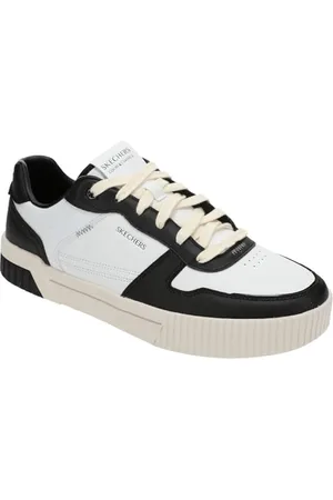 Skechers Jade STRANE, Scarpe da Ginnastica Uomo, White, 47.5 EU