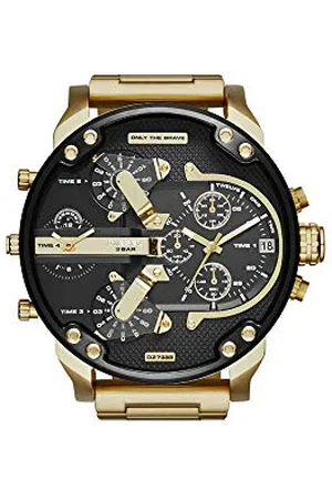 Diesel Orologio cronografo al Quarzo Uomo con Cinturino in Acciaio Inox DZ7333