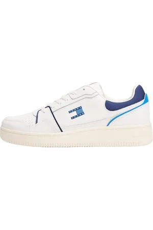 Tommy Hilfiger Tjm Retro Basket Em0em01610, Basso Top Uomo, Blue (Navy), 43 EU