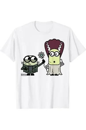 Minions Frankenstein e la sua sposa Minion Maglietta