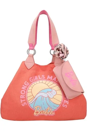 Fritzi aus Preußen Izzy Medium Big Limited Barbie Canvas Wave, Shopper Donna, Mittelgroße
