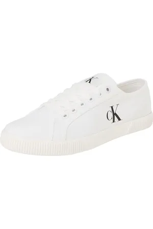 Calvin Klein Donna Sneakers Vulcanizzate Essential Profilo Basso, Bianco (Triple Bright White), 36 EU