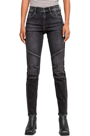 G-Star Donna Ace 2.0 Biker Slim Straight Jeans, (worn in fossil D25285-D535-G734), 31W / 30L