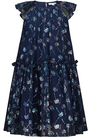 Salt & Pepper BY KIDS PARK Girls Dress Dandelion Vestito da Gioco, Vera Marina, 140 Bambina