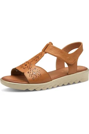 Jana Damen Flache Sandale Vegan, Bassi Donna, , 37 EU