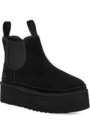 UGG Neumel Platform Chelsea, Stivali Donna, Nero (Black), 40 EU