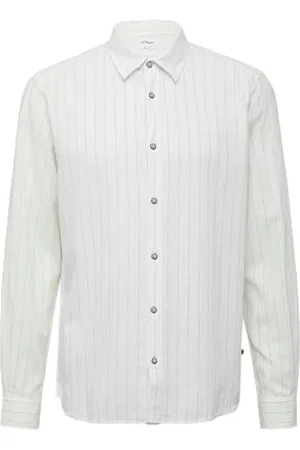 QS by s.Oliver 2163061 Camicia a Maniche Lunghe, , XL Uomo