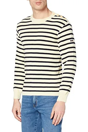 Armor.lux Armor Lux Pull Marin Rayé Fouesnant Homme Maglione, , L Uomo