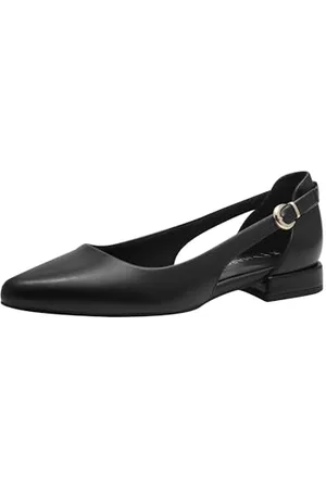 Marco Tozzi Ballerine Donna a Punta Vegane, (Schwarz), 38 EU