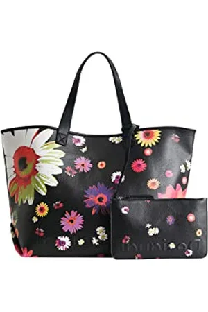 Desigual BAG_DAISY POP_NAMIBIA REV 2000 BLACK Donna, , taglia unica