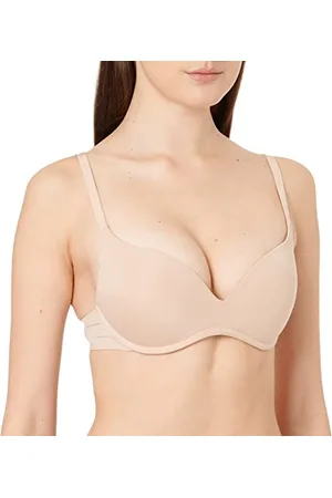 Dim Reggiseno Push-Up Senza ferretto Invisifree Donna x1, Skin, 2C