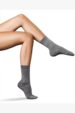 Falke No. 3 W So lana seta tinta unita 1 paio, Calzini Donna, , 35-36
