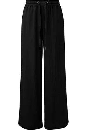 QS by s.Oliver 2162961 Pantaloni Lunghi in Lino, , 38W x 32L Donna