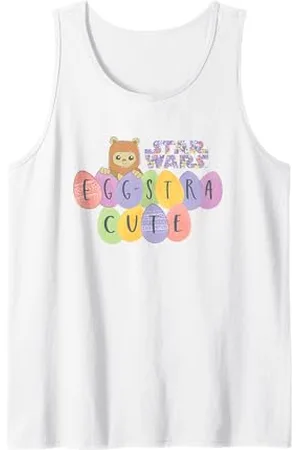 STAR WARS Easter Ewok Egg-Stra Cute Pastel Color Big Logo Canotta