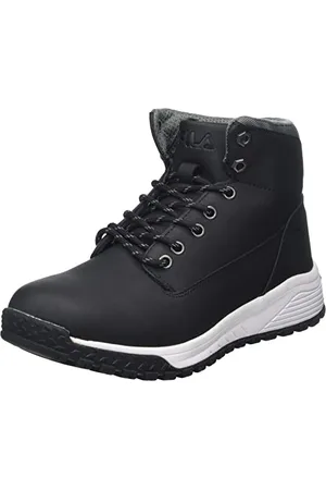 Fila Lance XXI, Stivali alla Moda Donna, Nero (Black-Castlerock), 41 EU Stretta