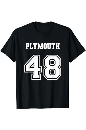 Hip Maglia Stile 1948 48 Plymouth Massachusetts Classe di massa Grad Maglietta