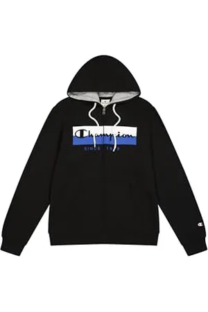 Champion Legacy Graphic Shop Authentic (220247) -Soft Compact Powerblend Fleece Full-Zip Felpa con Cappuccio, , XXL Uomo