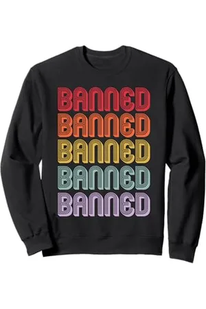 Banned Retro Vietato Felpa