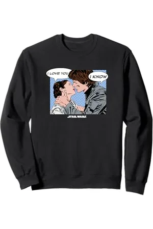 STAR WARS I Love You Princess Leia And Han Solo White Felpa