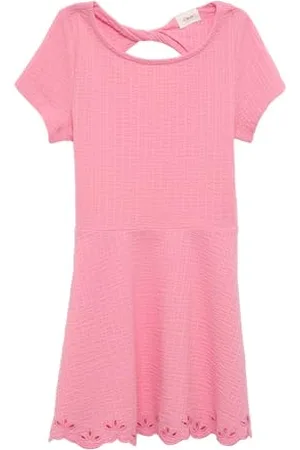 QS by s.Oliver 2165149 Vestito, Colore: Rosa, 116 Bambina