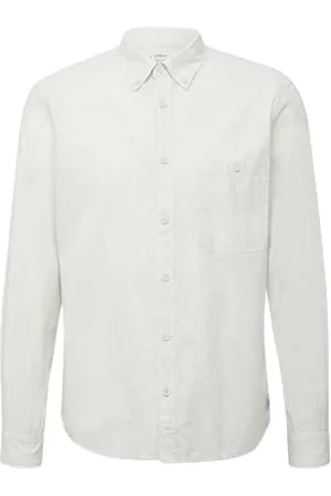 QS by s.Oliver 2161414 Camicia a Maniche Lunghe, , M Uomo