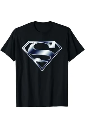 DC Comics Originals Superman Icona Logo Retro Vintage Epico Supergirl Superwoman Maglietta