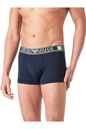 Emporio Armani Logo Label Trunk Trunks, , L Men