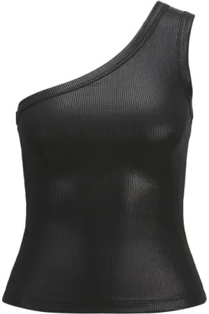 JJXX Jxfunda STR One Shoulder Shine Top Jrs, , S Donna