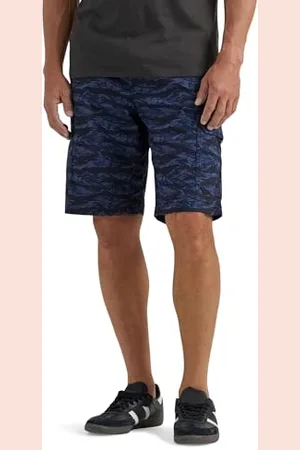 Lee Extreme Motion Crossroad-Pantaloncini Cargo Pantaloni Uomo, , 52