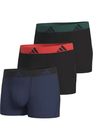 adidas Herren Unterwäsche Boxershorts 3er Pack-Trunk (3pk) -Active Flex Cotton Boxer a Pantaloncino, 902 Assortiti, XL (Pacco da 3) Uomo