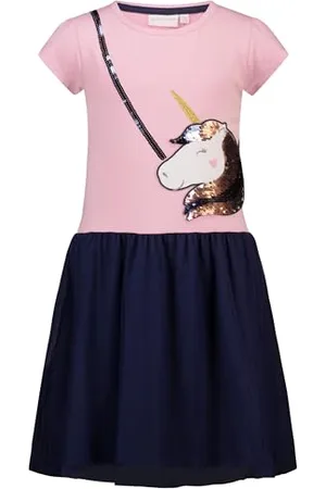 Salt & Pepper BY KIDS PARK Girls Jersey Dress Pocket Vestito da Gioco, , 140 Bambina