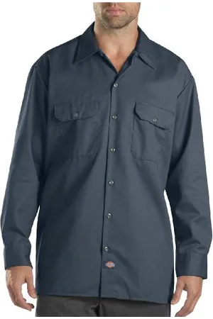 Dickies Camicia a maniche lunghe uomo, (Air Force Blue), XL