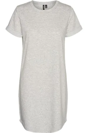 VERO MODA Vmsashamilla SS-Abito in Felpa Vestito, , S Donna