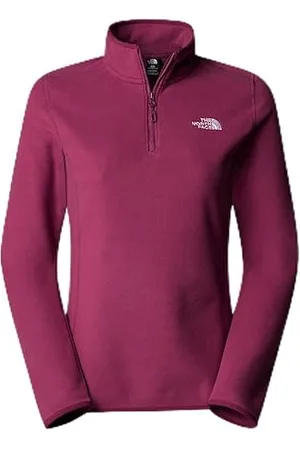 The North Face NF0A855M6EO W 100 Glacier 1/4 Zip - EU Maglia Lunga Donna Taglia M