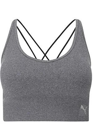 PUMA Reggiseno Sportivo da Donna Senza Cuciture, , L