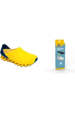 Scholl Evoflex Giallo Solette Antistatiche PRO in Memory Cushion per Evoflex - Giallo/Nero