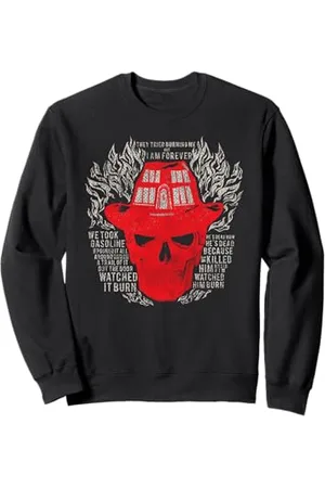 A Nightmare On Elm Street Freddy Krueger Forever Psycho film spaventoso Teschio Sogno di morte Felpa