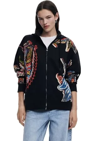 Desigual Sweat_Melted Paisleys Sweatshirt, , XL Donna