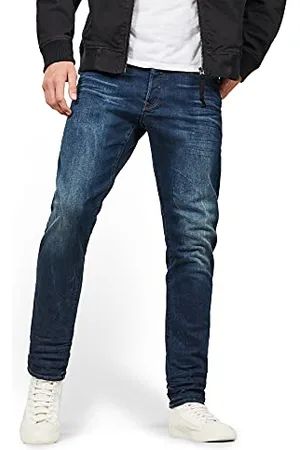 G-Star 3301 Regular Tapered Jeans, Jeans Uomo, (Dk Aged 51003-6553-89), 26W / 30L