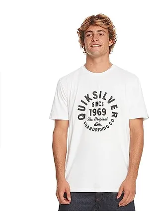 Quiksilver Circled Script Front SS Camicia, , XS Uomo