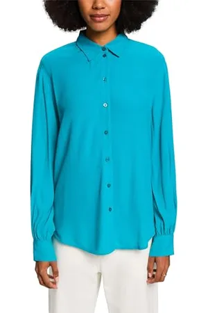 ESPRIT 113ee1f349 Camicia da Donna, 461/Dark Turquoise 2, S