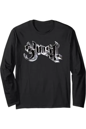 Ghost – Skeleta Chrome Logo Maglia a Manica