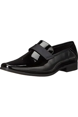 Calvin Klein Bernard - Mocassini da Uomo, Nero , 42.5 EU